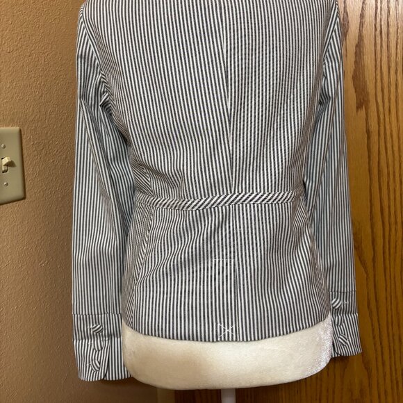 Designer Willi Smith Vintage Ladies Pinstripe Blazer NWOT Size 8 - Picture 10 of 12